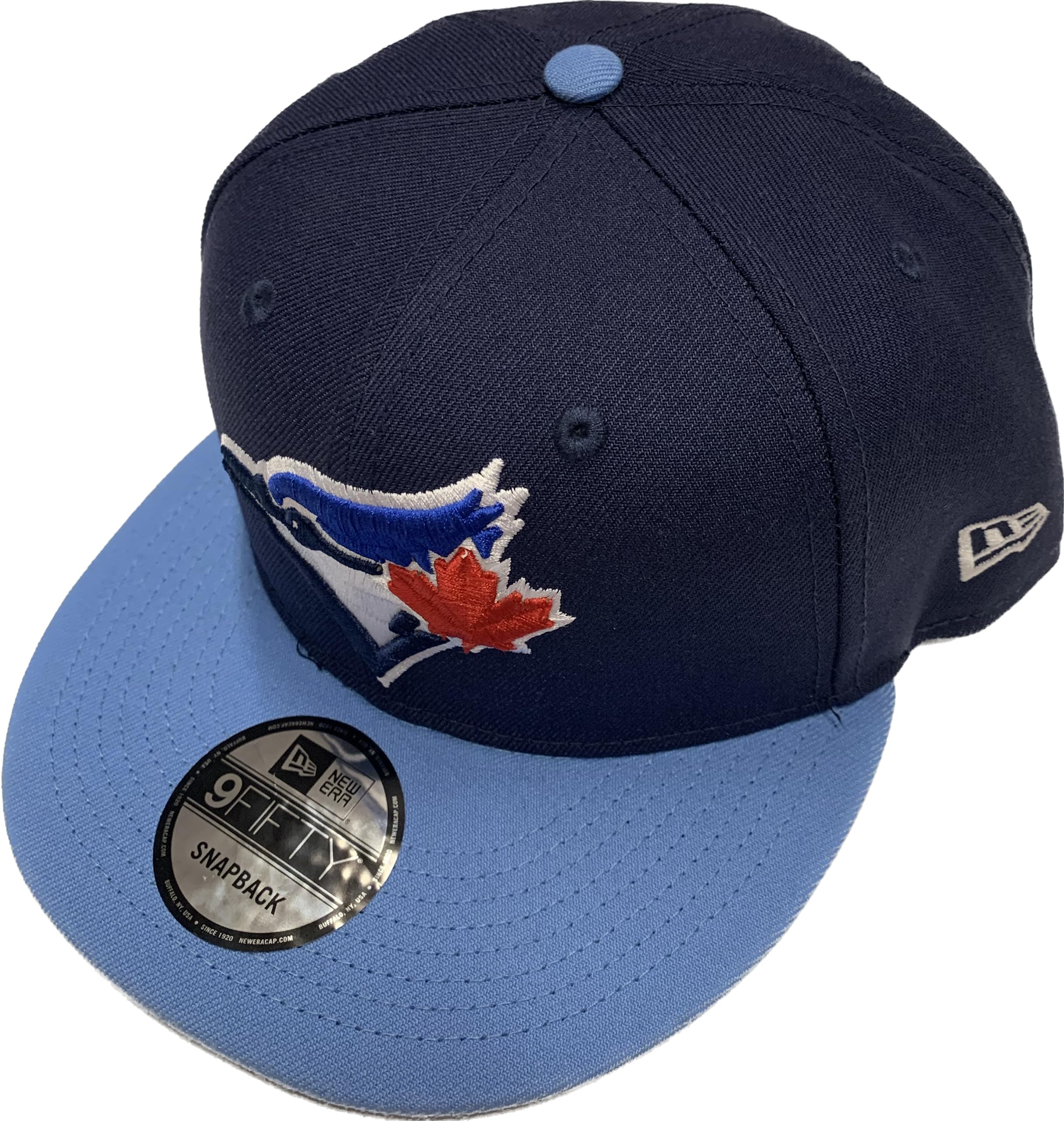 New Era Men's Navy Compatible with Blue Jays Alternate 4 9Fifty Snapback Adjustable Hat