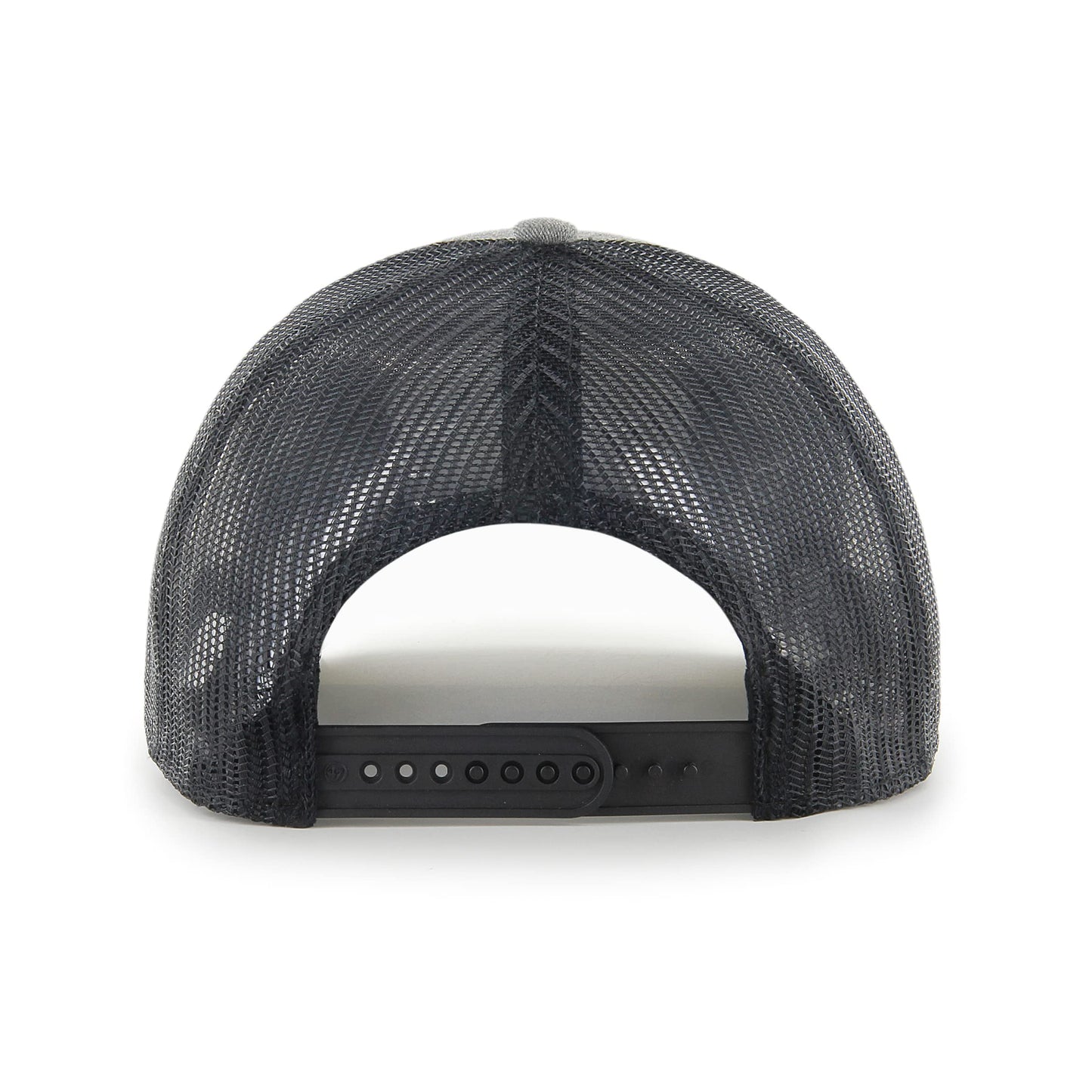 47 NHL Edmonton Slate Trucker Adjustable Snapback Hat - Grey/Black