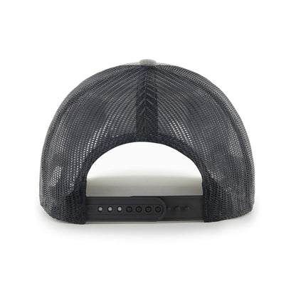 47 NHL Edmonton Slate Trucker Adjustable Snapback Hat - Grey/Black