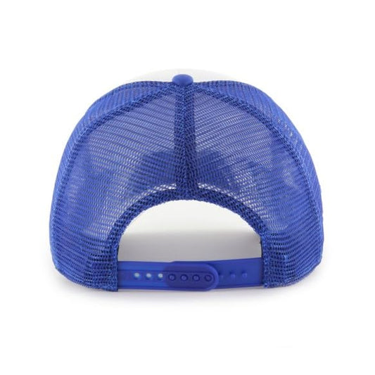 47 NHL Toronto Maple Leafs Offside Foam Champ Trucker Adjustable Snapback Hat Cap - Blue