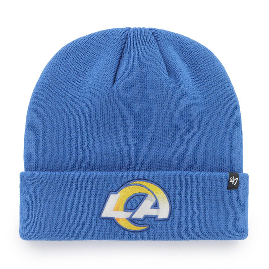 47 Los Angeles Rams Knit Cuffed Toque Blue