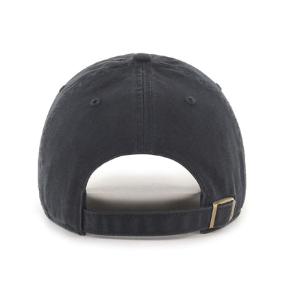 47 Men's Boston Bruins Vintage Alternate Logo Clean Up Adjustable Hat - One Size Black