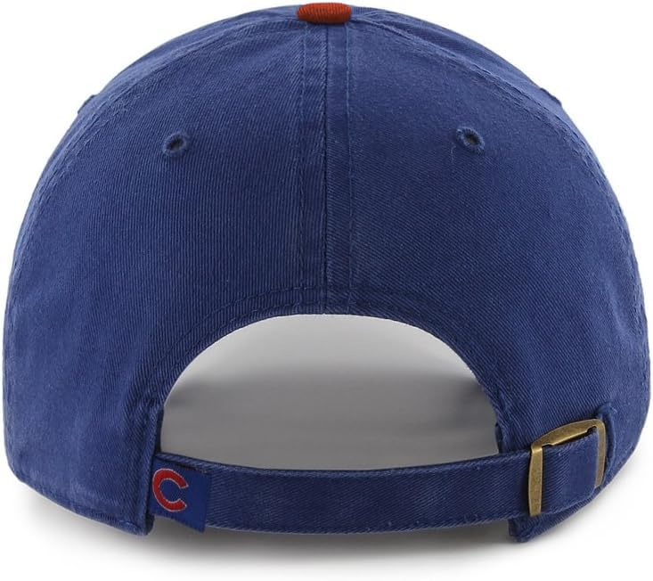 47 MLB Unisex-Adult Clean Up Adjustable Hat Cap One Size Fits All (Chicago Cubs), Chicago Cubs, One Size