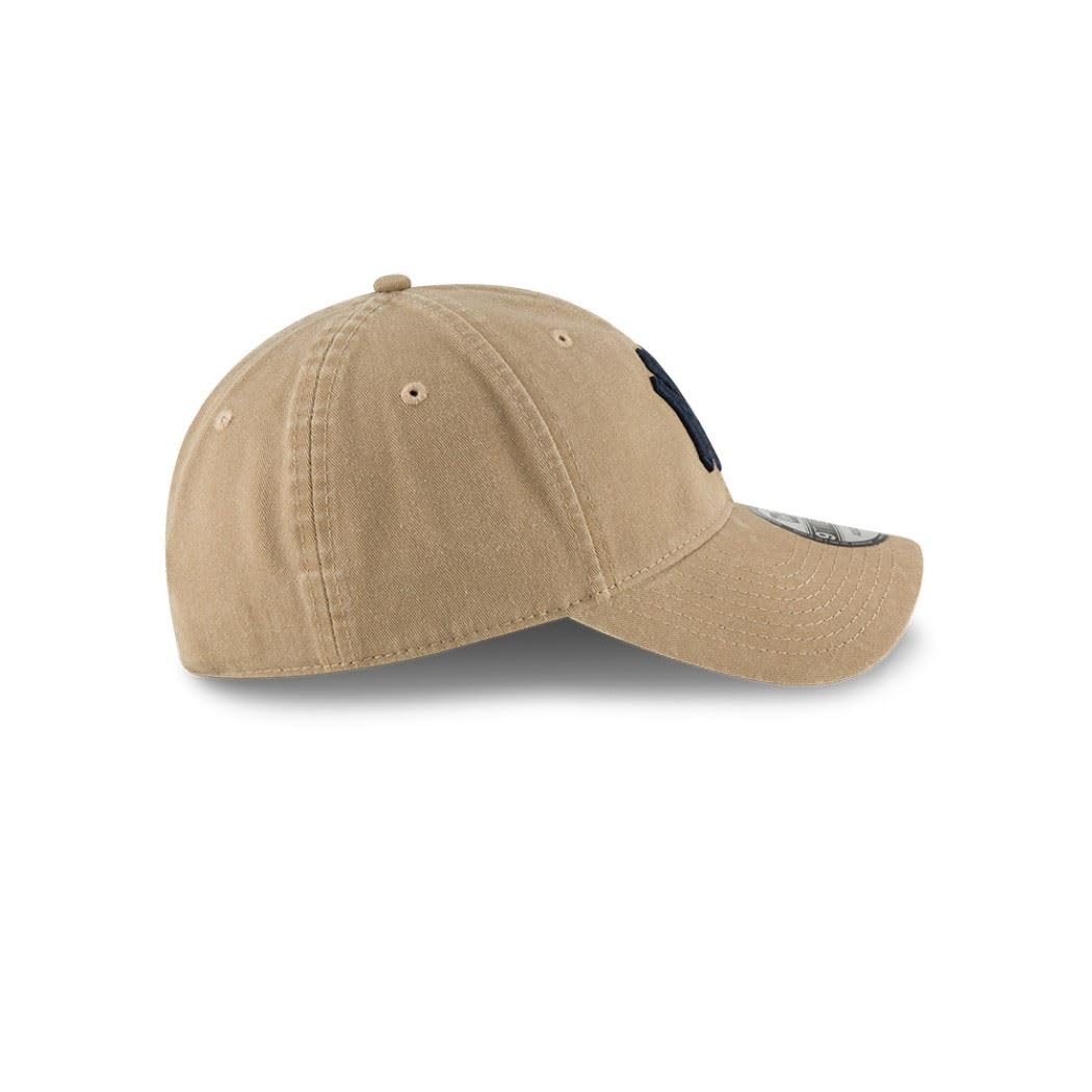 New Era 9Twenty Strapback Cap - New York Yankees Khaki, Khaki, One size, Khaki, One Size