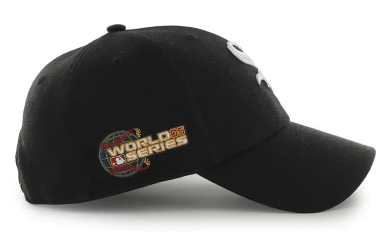 47 Men's Compatible with White Sox Cooperstown World Series Sure Shot MVP Adjustable Hat - One Size