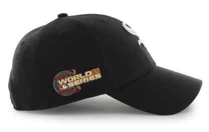 47 Men's Compatible with White Sox Cooperstown World Series Sure Shot MVP Adjustable Hat - One Size