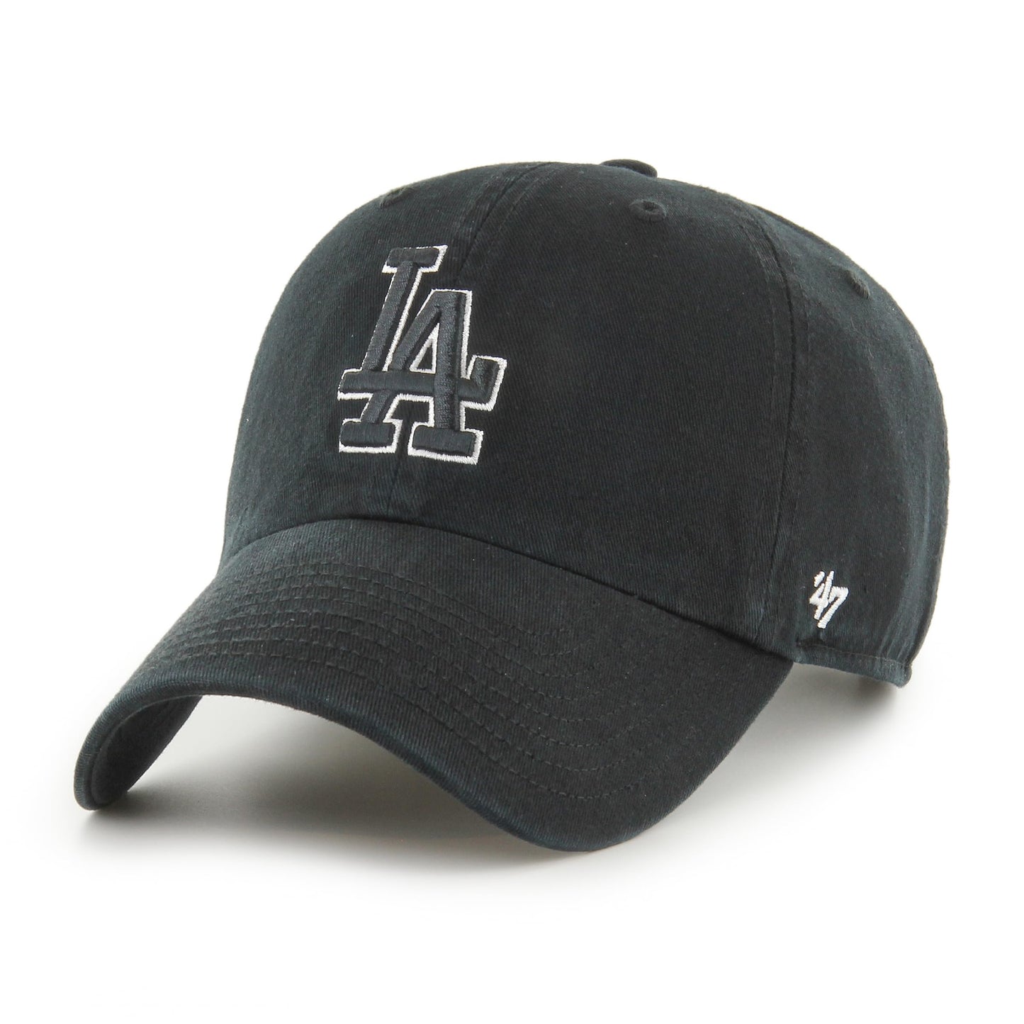 47 MLB Los Angeles Clean Up Adjustable Hat - Black