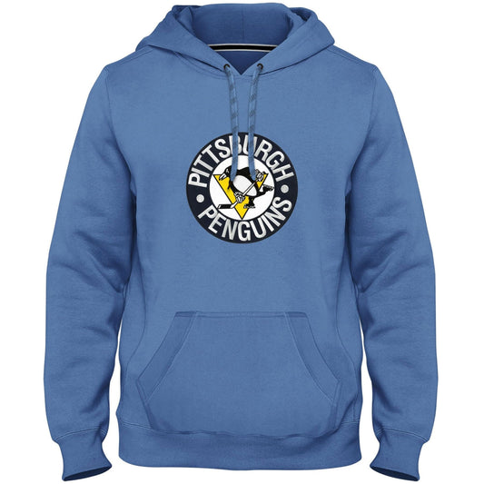 Bulletin Pittsburgh Penguins Vintage NHL Express Twill Logo Hoodie