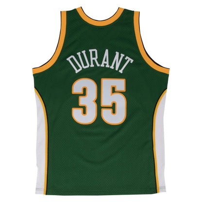Mitchell And Ness Durant Sonics #35 Green Swingman Jersey GREEN L