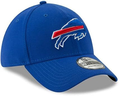 New Era Men's Orange Tampa Bay Buccaneers Team Classic Throwback 39THIRTY Flex Hat, Buffalo Bills, Royal, Small-Medium