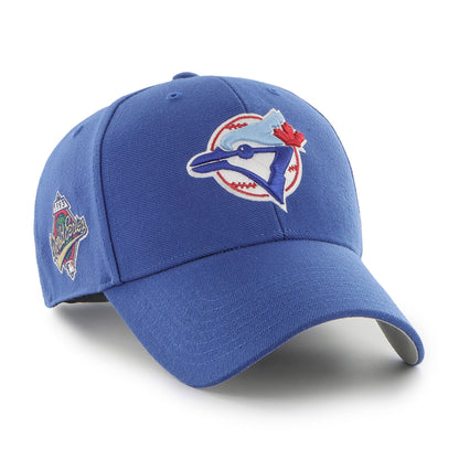 47 Men's Toronto Blue Jays Cooperstown World Series Sure Shot MVP Adjustable Hat - One Size
