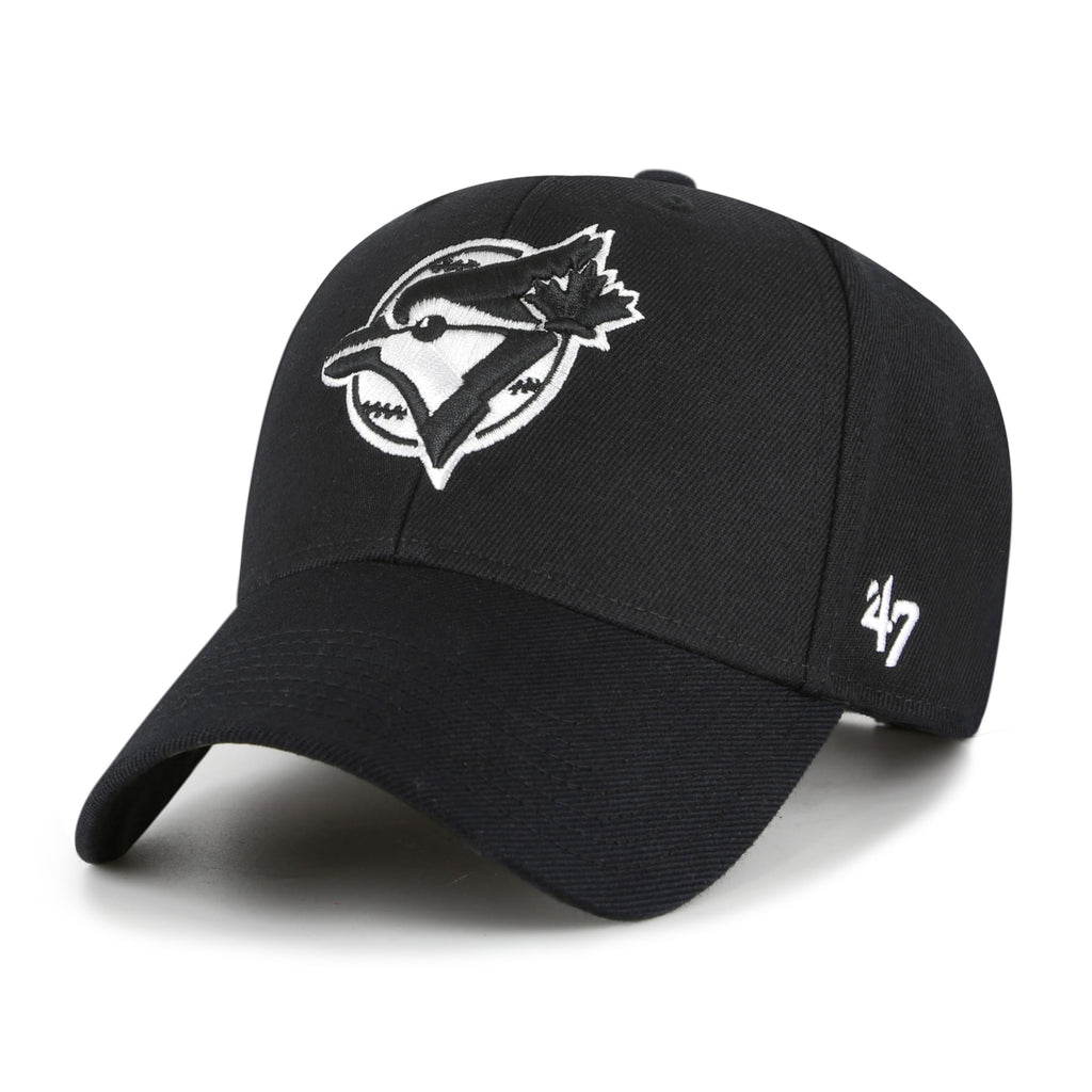47 MLB Toronto MVP Sure Shot Adjustable Snapback Cap - Black