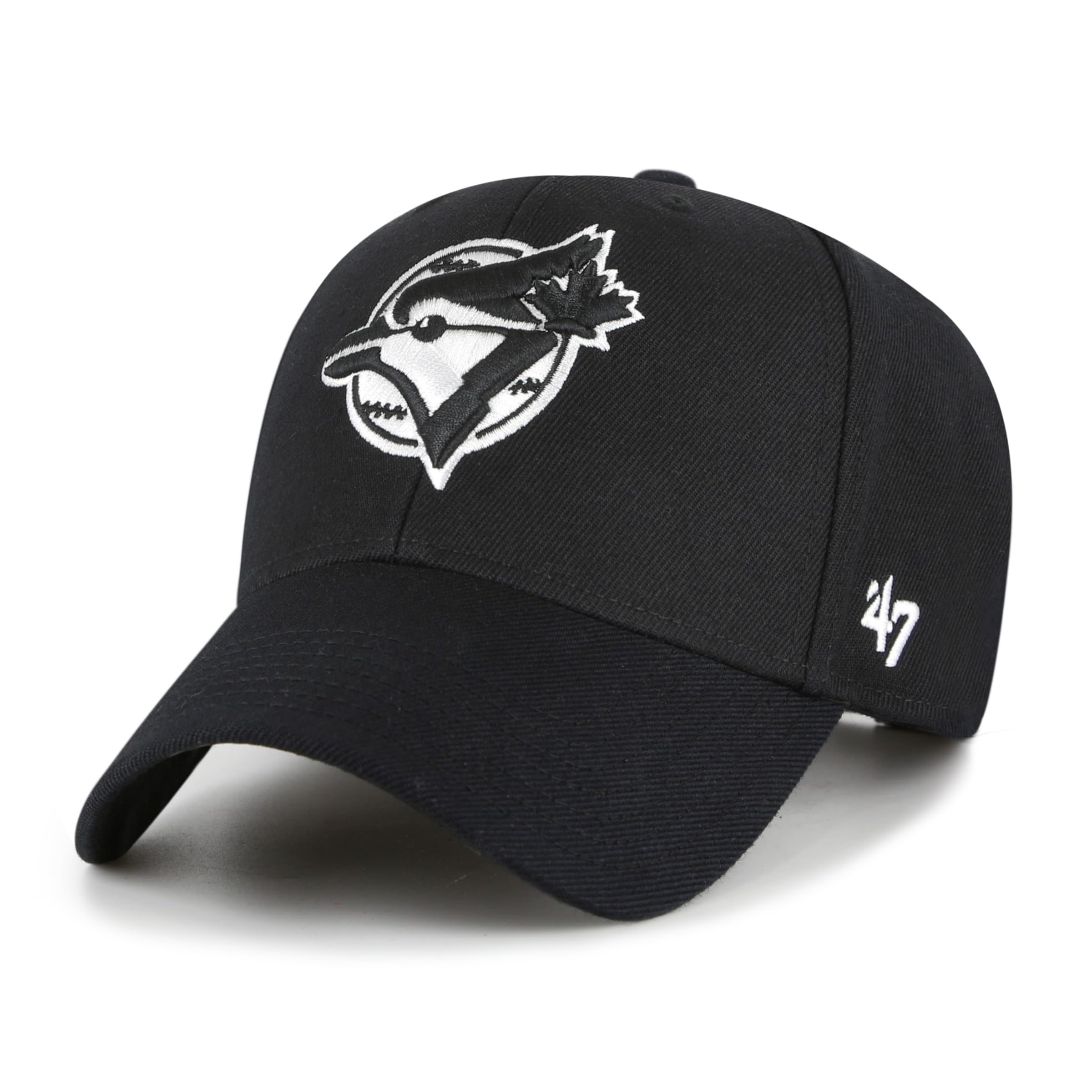 47 MLB Toronto MVP Sure Shot Adjustable Snapback Cap - Black