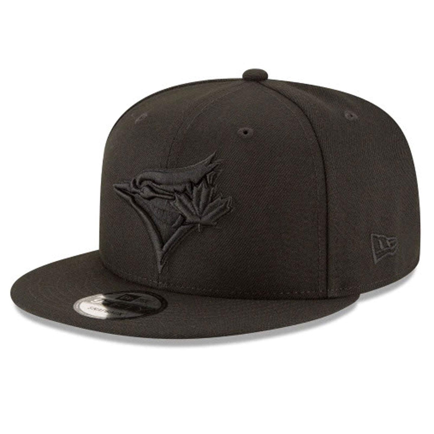 New Era x MLB Men's Toronto Blue Jays Basic 9Fifty Snapback Hat Black/Black