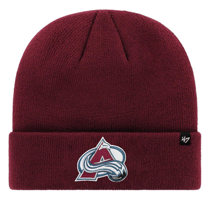 47 NHL Unisex-Adult Primary Logo Cuffed Knit Beanie Hat Cold Weather Hat, One Size