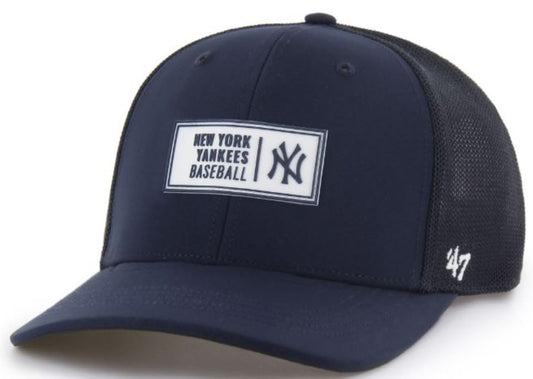 47 MLB New York Cypher Trucker Adjustable Cap - Navy