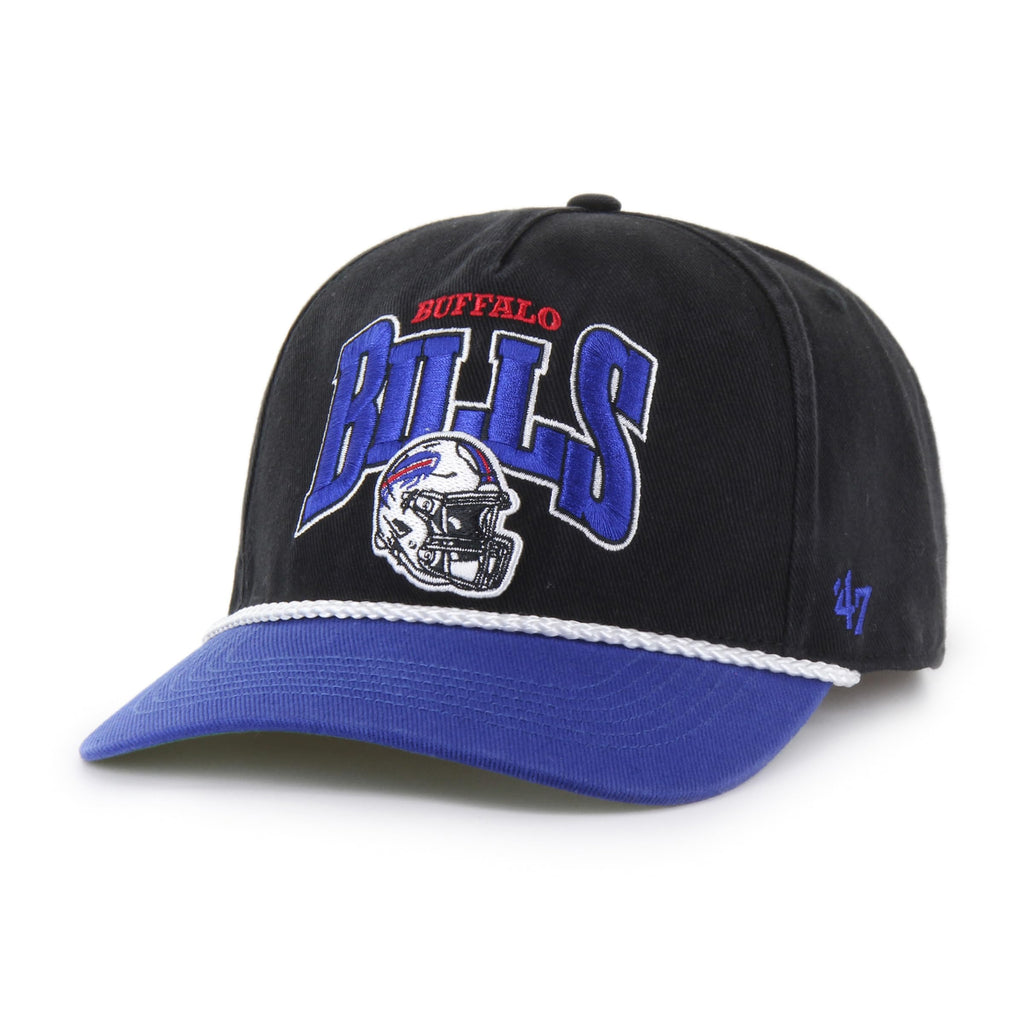 47 NFL Buffalo Palmero Hitch RF Adjustable Snapback Hat - Black/Blue