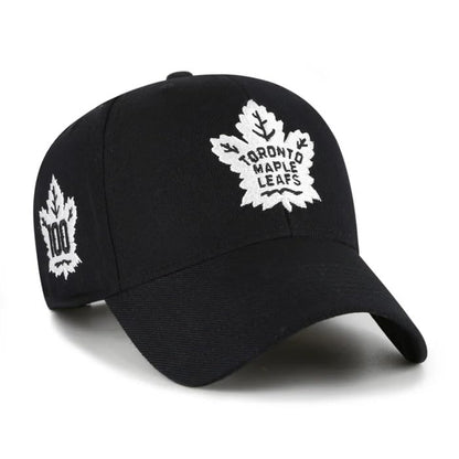 47 MVP NHL Toronto Vintage Sure Shot Adjustable Snapback Hat - Black