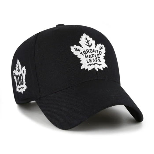 47 MVP NHL Toronto Vintage Sure Shot Adjustable Snapback Hat - Black