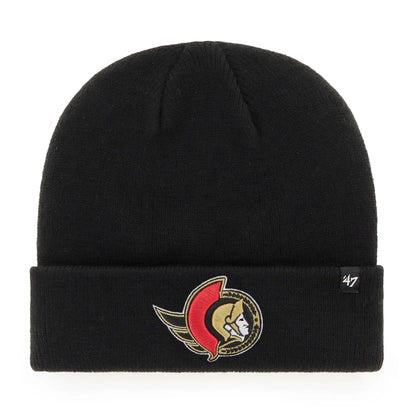 47 Ottawa Senators Cuff Knit Hat Beanie Toque Black