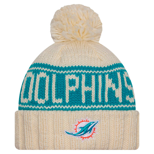 New Era Women's NFL 2024 Sideline Cuffed Knit Hat with Pom