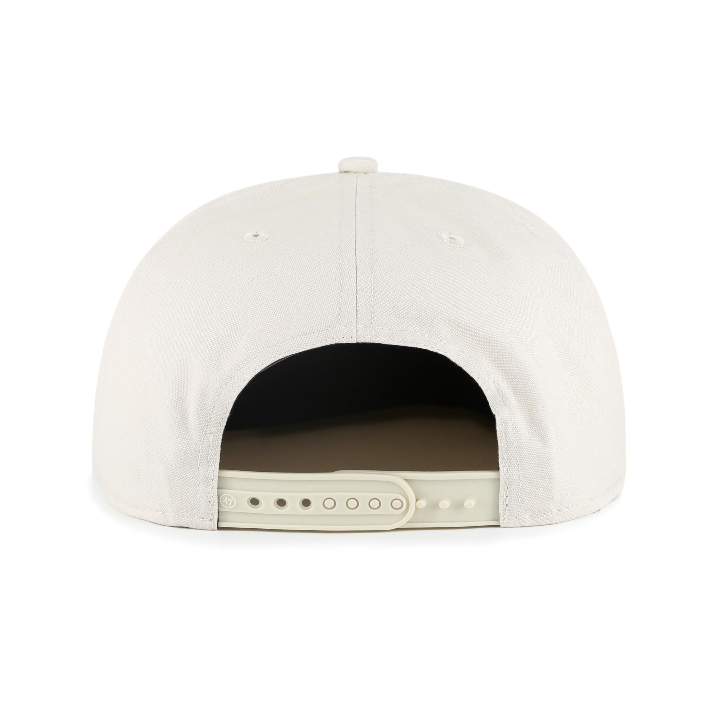 47 Brand Hat Los Angeles Lakers Cream/Navy Chandler Captain Snapback Hat- Adjustable