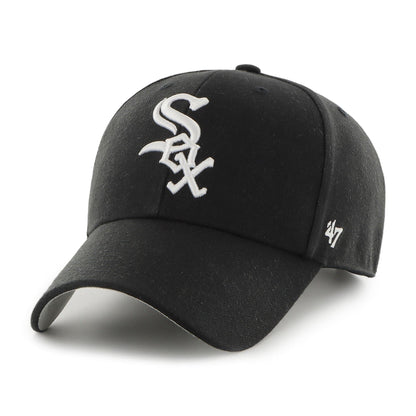 '47 Chicago White Sox Black MLB Sure Shot Most Value P. Snapback Cap