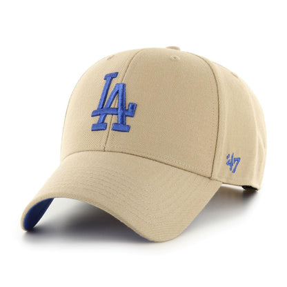 47 MLB MVP Los Angeles Sure Shot Snapback Hat - Khaki