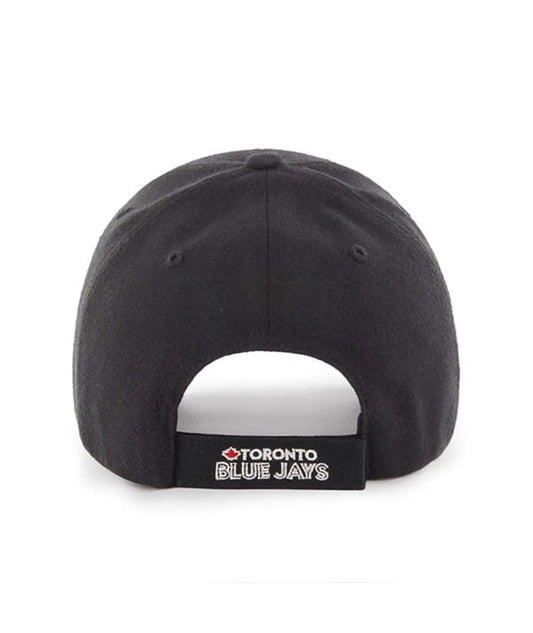 '47 Toronto Blue Jays Hat Mens Womens MVP Adjustable Cap, Black