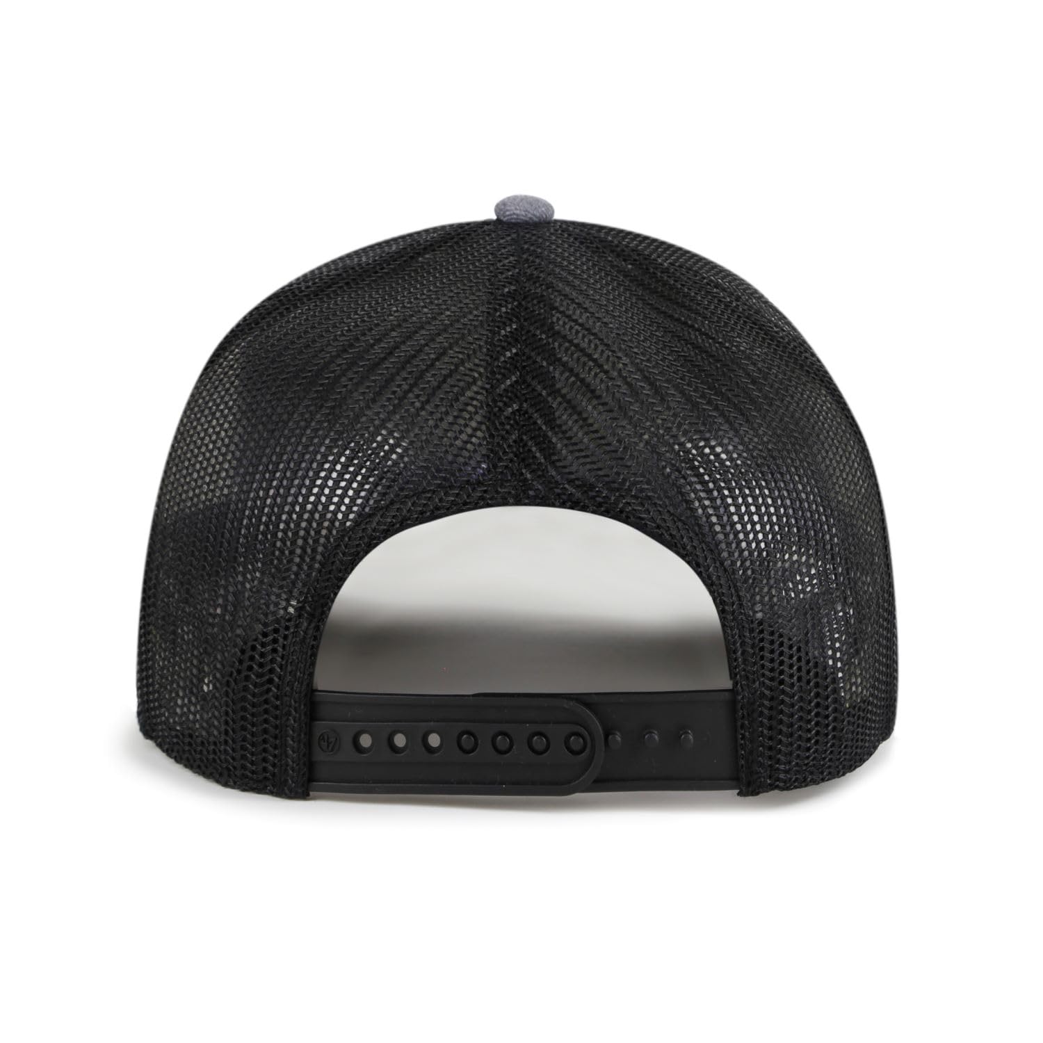 47 Trucker MLB Los Angeles Carbon Rope Adjustable Mesh Back Cap - Grey