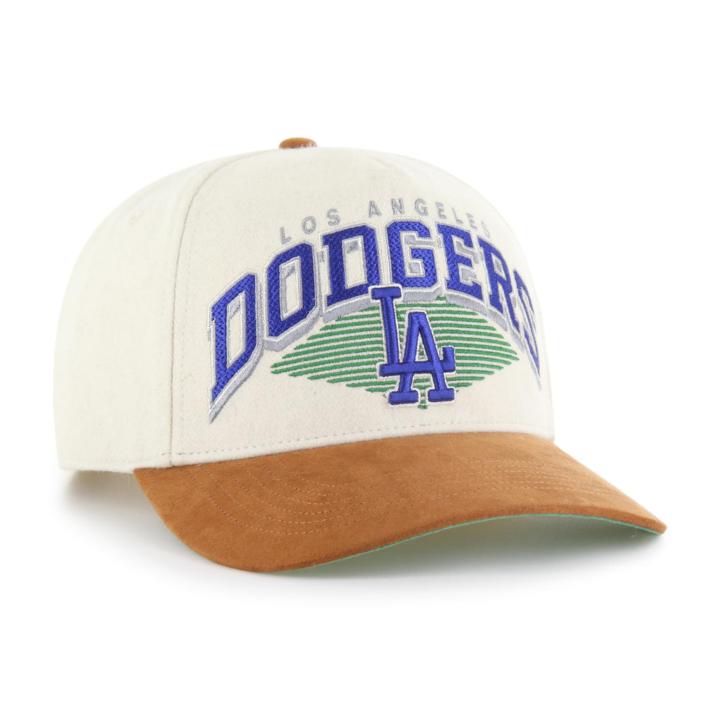 47 MLB Los Angeles Pomona Wool Rope Hitch Adjustable Hat - Beige