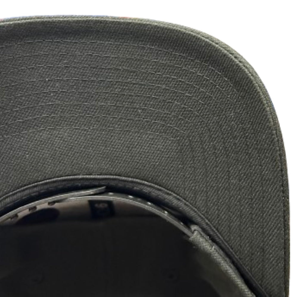 New Era 9FORTY MLB Toronto Blue Jays Stretch Snap Adjustable Hat -Black w/Red Leaf