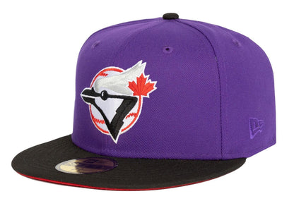 New Era 59FIFTY MLB Toronto Blue Jays World Series 1992 Fitted Hat - True Purple/Black