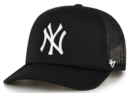 '47 New York Yankees Foam Trucker Snapback Adjustable Hat, Adult One Size Fits All