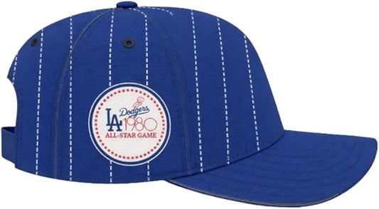 47 MLB Hitch Rawlings Pinstripe Adjustable Hat (CA/US, Alpha, One Size, Los Angeles, Royal Blue)