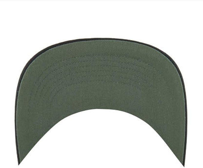 47 NHL Calgary Roscoe Rope Option TT Hitch Snapback Hat - Green/Black
