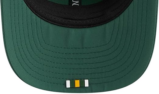 New Era 9SEVENTY NFL 2025 Sideline Trucker Adjustable Snapback Hat (CA/US, Alpha, One Size, Green, Green Bay Packers)