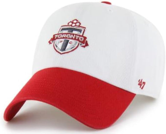47 MLS Toronto Two Tone Clean Up Adjustable Hat - White/Red
