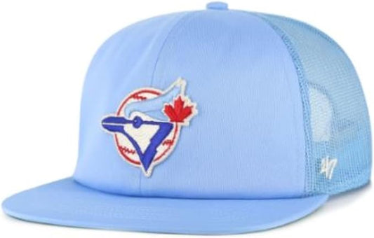 47 MLB Toronto Golden Age Captain RL Adjustable Mesh Snapback Hat - Blue