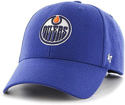 '47 Edmonton Oilers Brand MVP Adjustable NHL Royal BlueTeam Cap