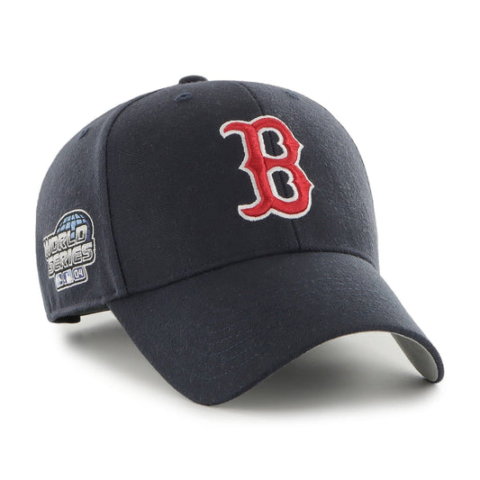 '47 Boston Red Sox Navy MLB Sure Shot Most Value P. Snapback Cap