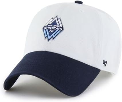 47 MLS Vancouver Two Tone Clean Up Adjustable Hat - White/Navy