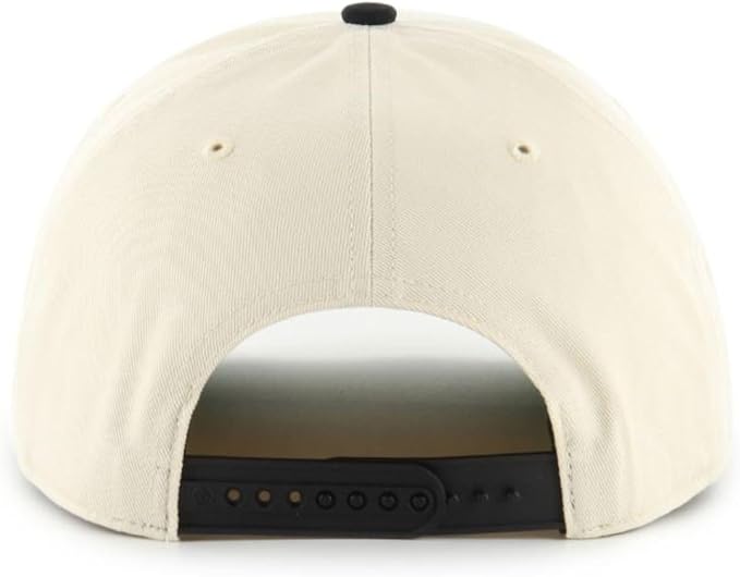 47 NHL Vancouver Natural Rope TT Hitch Adjustable Snapback Hat - Beige/Black
