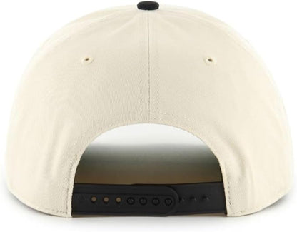 47 NHL Vancouver Natural Rope TT Hitch Adjustable Snapback Hat - Beige/Black