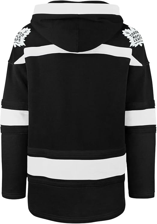 47 NHL Toronto Lacer Fleece Hoodie - Dark Chocolate (CA/US, Alpha, Large, Regular, Regular, Brown)