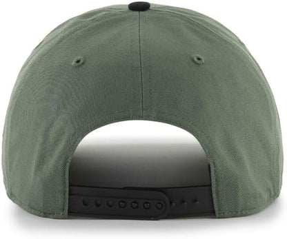 47 NHL Calgary Roscoe Rope Option TT Hitch Snapback Hat - Green/Black