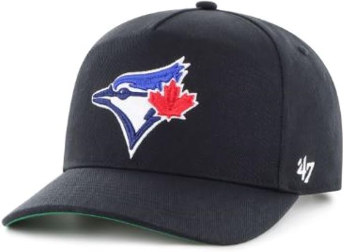 47 MLB Toronto Golden Age Replica Adjustable Hitch Hat (CA/US, Alpha, One Size, Black/Blue Logo)