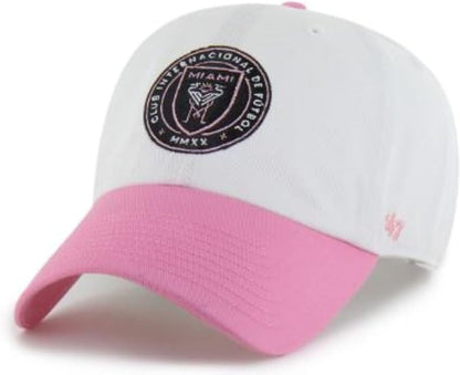 47 MLS Miami Two Tone Clean Up Adjustable Hat - White/Red