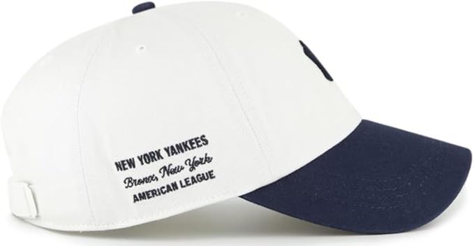 47 MLB New York Contemporary TT Clean Up Adjustable Hat - White/Navy