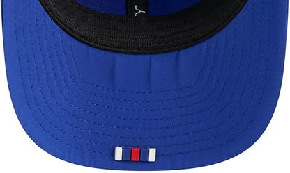 New Era 9SEVENTY NFL 2025 Sideline Trucker Adjustable Snapback Hat (CA/US, Alpha, One Size, Royal, Buffalo Bills)
